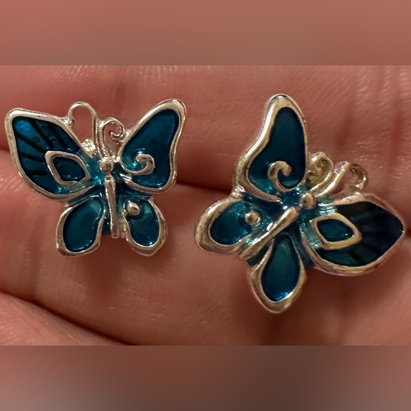 Butterfly Earrings - Picture 3 of 6